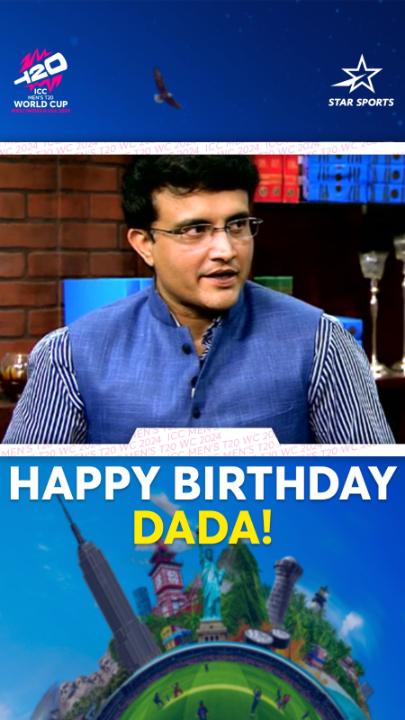 Today we celebrate birthday of a true legend,Sourav Ganguly!🎉 From his fearless leadership to unforgettable moments on field, Dada has inspired millions. Join us as we take you through his incredible journey. Happy Birthday Dada❤️ #HappyBirthdaySouravGanguly #HappyBirthdayDada