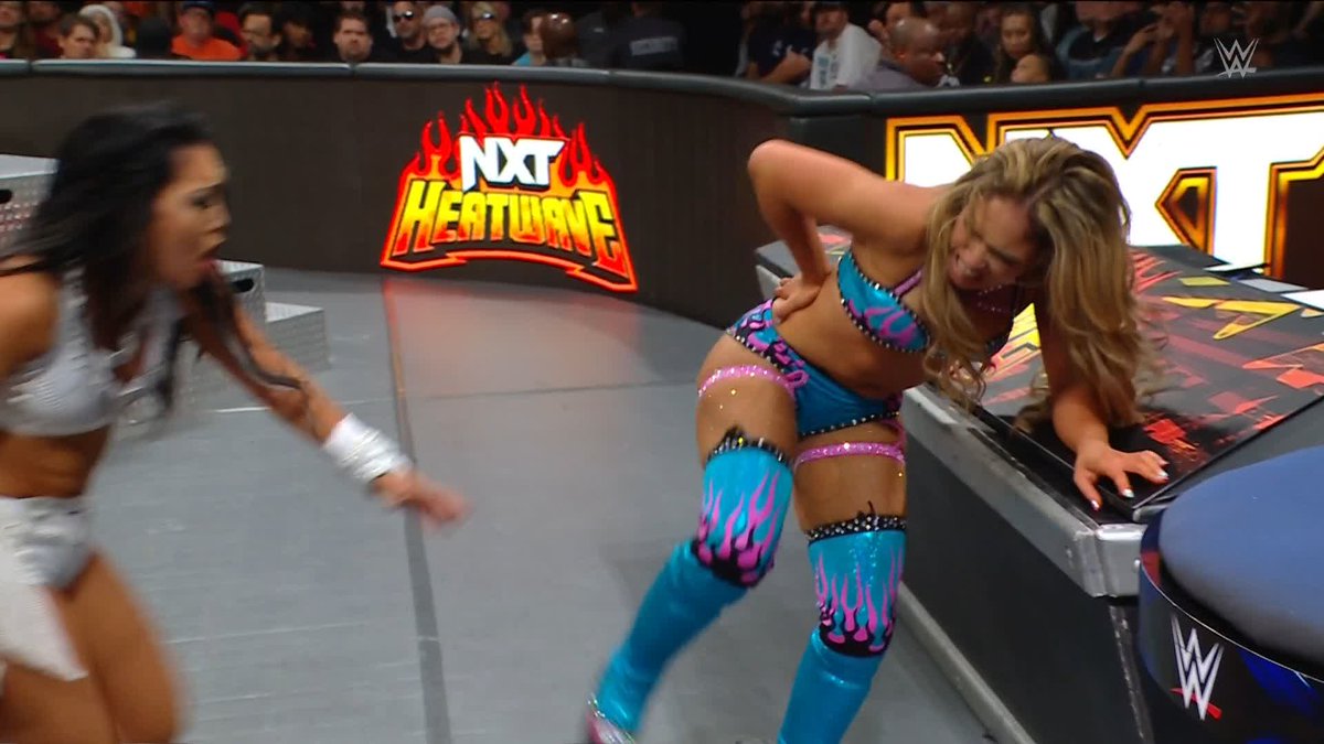 .roxanne is RUTHLESS 👊 #NXTHeatwave