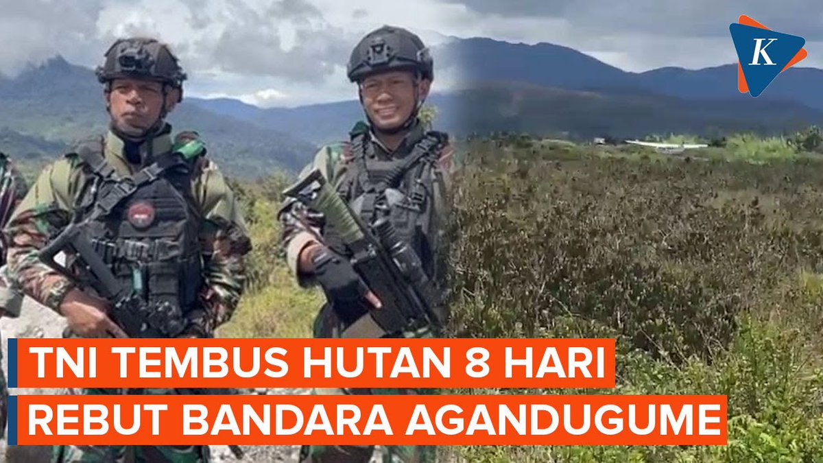 TNI telah mengambil alih Bandara Agandugume, Kabupaten Puncak, Papua Tengah, yang selama ini dikuasai oleh Organisasi Papua Merdeka (OPM). | #TNI #OPM #Papua