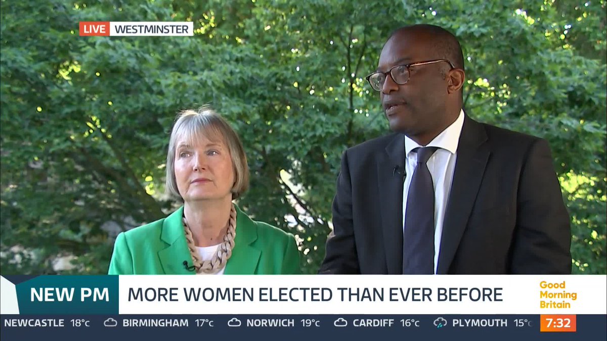 'Let's see... can't rule anything in or out.' Kwasi Kwarteng doesn't rule out a comeback from himself or Liz Truss.