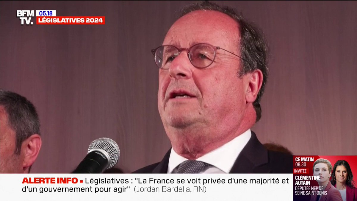 Législatives: François Hollande, un ancien président redevenu député 🎥 Avec Nicolas de Roucy à Tulle (19)