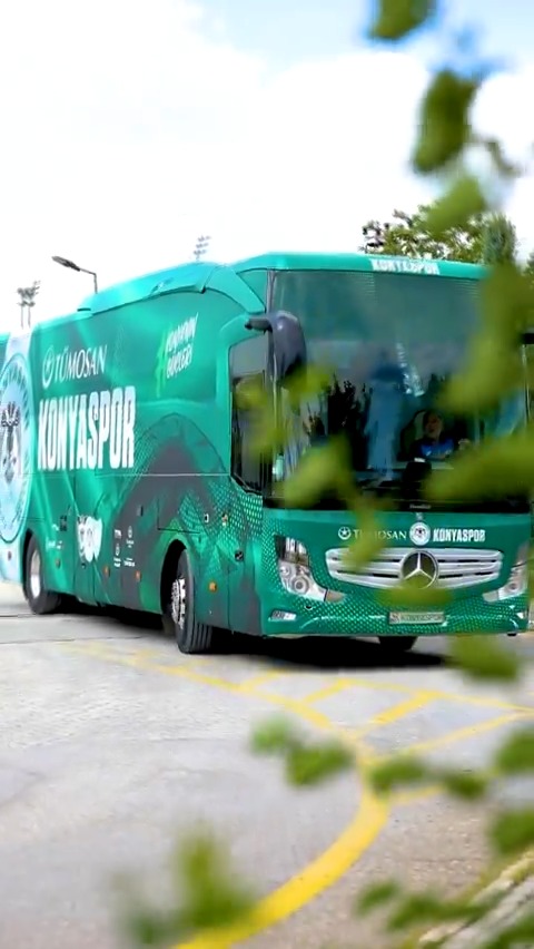 𝐊𝐎𝐍𝐘𝐀 🚌 𝐊𝐀𝐘𝐒𝐄𝐑𝐢 #Konyaspor 💚🤍 #KayseriKampı