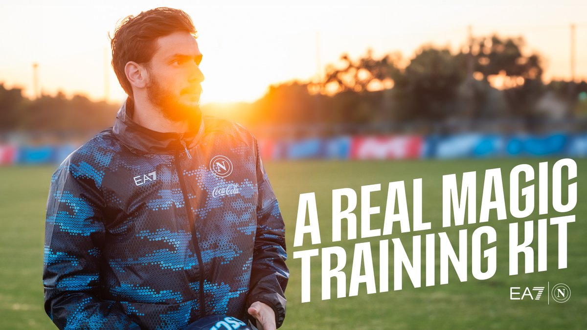 A Real Magic Training Kit. 👋 #CocaCola Discover our new training gear Read the press release 👉 Leggi il comunicato 👉 #ProudToBeNapoli