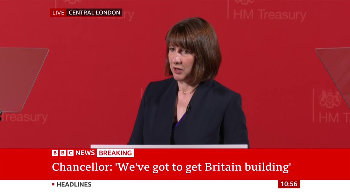"We're not going to let people off the hook, we want affordable housing and we want housing for social rent," Rachel Reeves says The chancellor tells Faisal Islam, we want to make sure we've got "housing mix that our country needs" Follow live