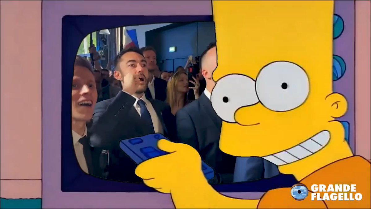 Regarde Lisa! #elezioniFrancia #ElectionsLegislatives2024