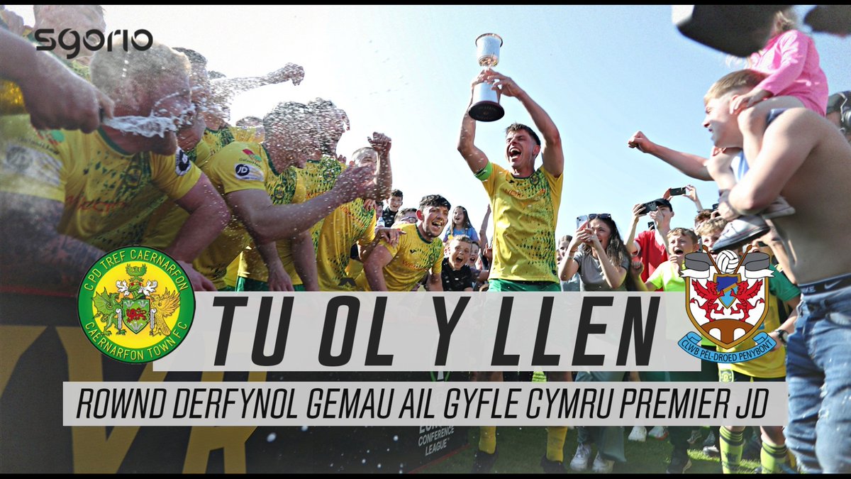Hanes yn cael ei greu ar Yr Oval. Caernarfon yn cyrraedd Ewrop 🏆 Y Cofis yn croesawu Crusaders o Ogledd Iwerddon i Nantporth yn eu gêm gyntaf erioed yn Ewrop. CPD Tref Caernarfon Town FC v Crusaders Football Club | Nos Iau am 6.15 |