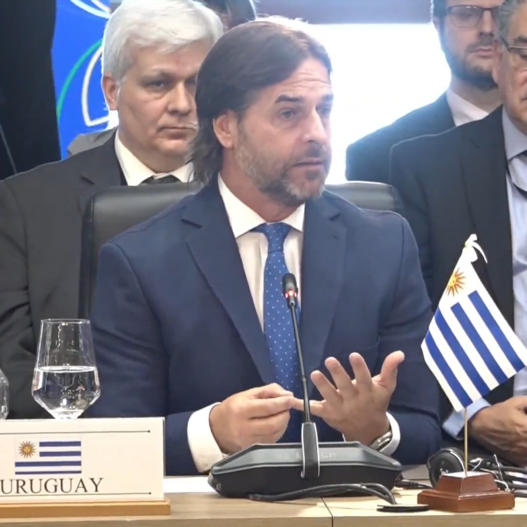 "Lacalle Pou": Por sus comentarios sobre Argentina en la Cumbre de Jefes de Estado del MERCOSUR