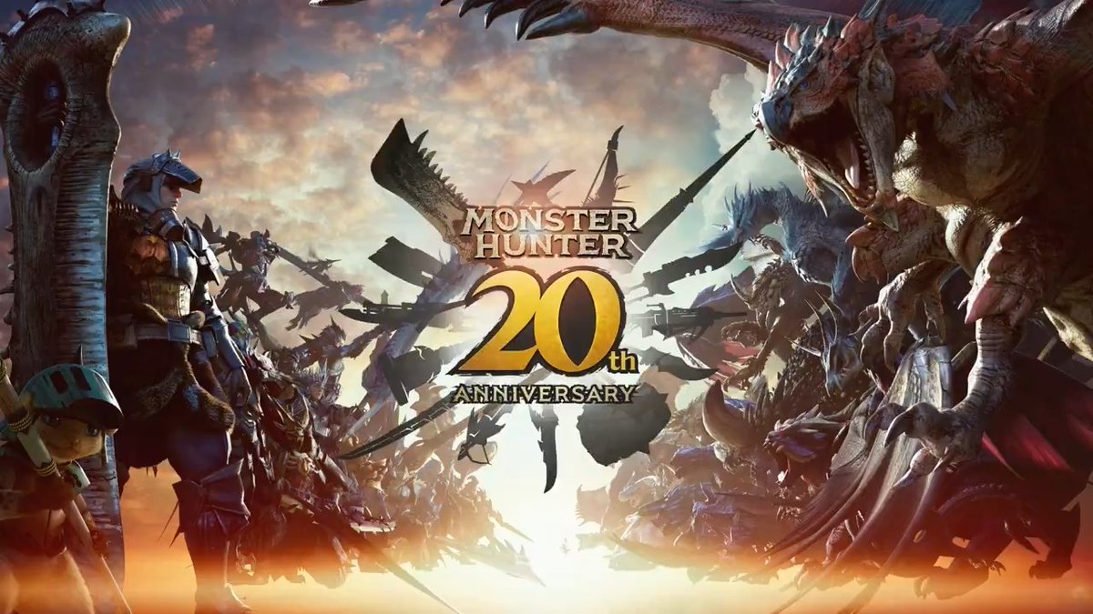 Reflecting on how far we've come over 20 years of Monster Hunter for #NationalVideoGamesDay. 💪 Which game kicked off your hunting journey? #MH20th