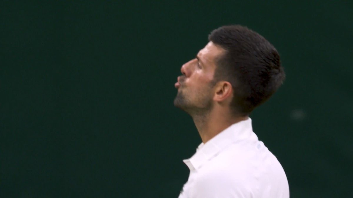 It genuinely doesn't matter that the crowd weren't booing Novak Djokovic, it only matters that he thinks that they were. Man has millions of fans around the world but nothing fuels him more than the handful of haters. 😂
