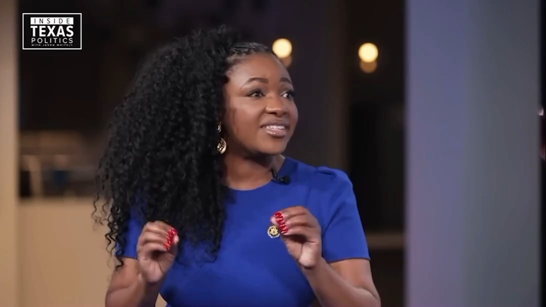 Rep. Jasmine Crockett: I don’t have time to play games. We need to know what’s at stake. In Texas, we have a state legislature that wants to institute the death penalty for women seeking abortions. I need to know that the Democrats will have control of the House, Senate, and White House because if we don't Republicans are going to try and institute a nationwide abortion ban. We've got to do better and we have got to focus on the prize. We can't have all these antics