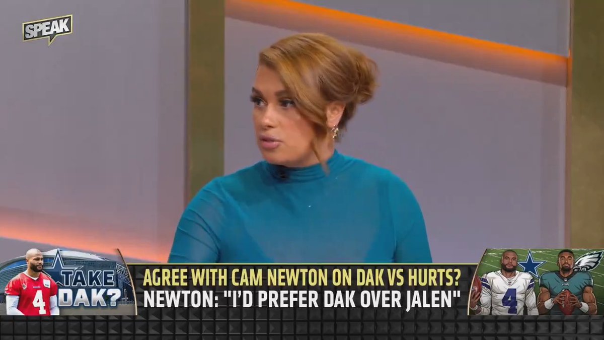 .Joy Taylor: Jalen Hurts and Dak Prescott are basically the same player during the regular season.