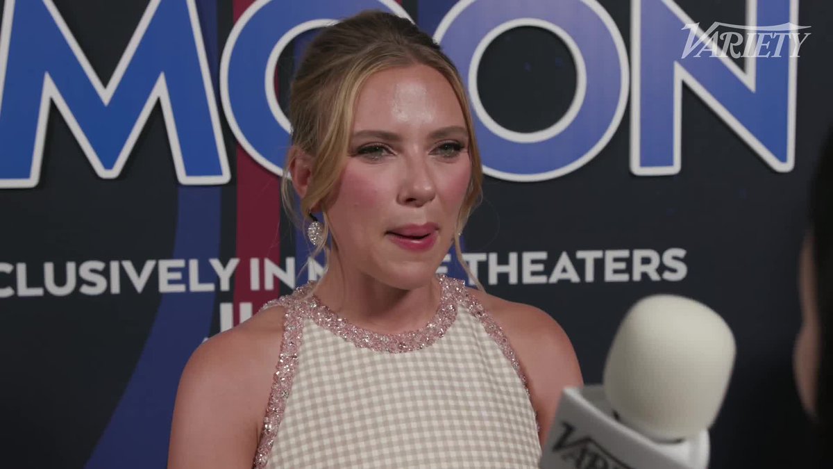Scarlett Johansson on working with Channing Tatum in #FlyMetotheMoon: "He can laugh at himself. ...He's serious about what he's doing, but...he doesn't have this insanely built-up ego."