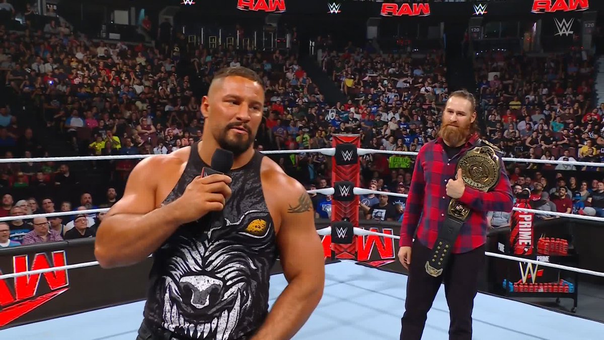 SPEAR BRON SPEAR #WWERaw
