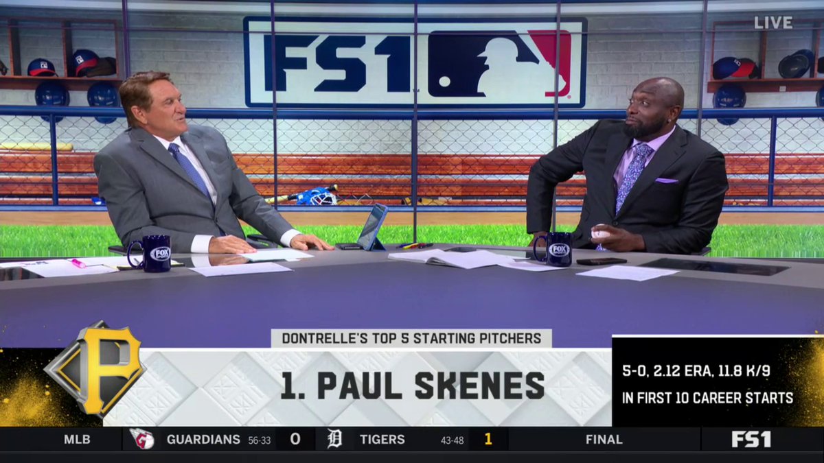 👀 Dontrelle Willis's TOP 5 NASTIEST starting pitchers in baseball right now 1. Paul Skenes 2. Tarik Skubal 3. Garrett Crochet 4. Tyler Glasnow 5. Chris Sale