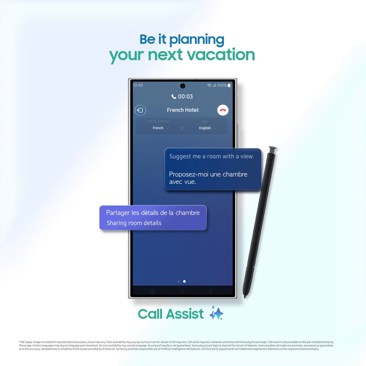 The second #GalaxyAIMoment challenge is here! Break all language barriers with Call Assist. Share your experiences with us using #GalaxyAIMoment in the comments below and get a chance to win exclusive Galaxy Swag*. *T&C apply: #Samsung