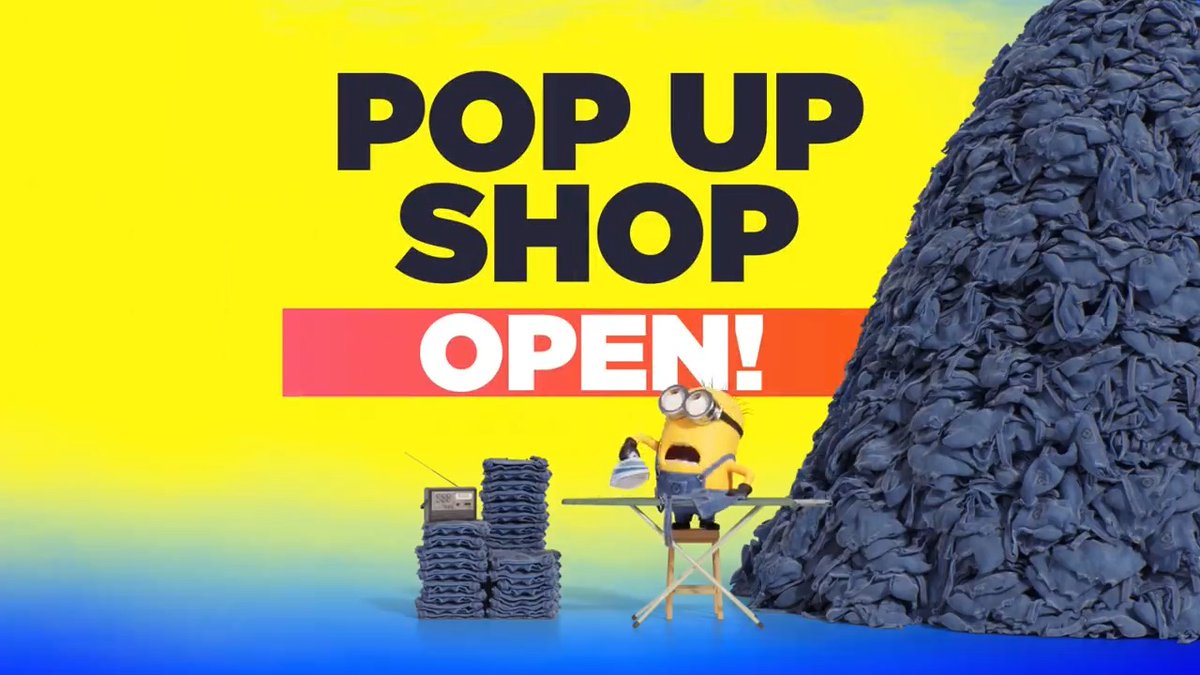 🎬『怪盗グルーの #ミニオン超変身 』 7/19公開記念のPOP UP SHOPがオープン✨ 急がなきゃ💦 🗓️7/8~ 猿田彦珈琲The Bridge原宿駅店POP UP 🗓️7/15~ ピーチクラブ全店他 🗓️7/16~ SWEETS POP UP 🗓️7/19~ MEGA POP UP SHOP 詳しくは #ミニオン 商品ページへ👇