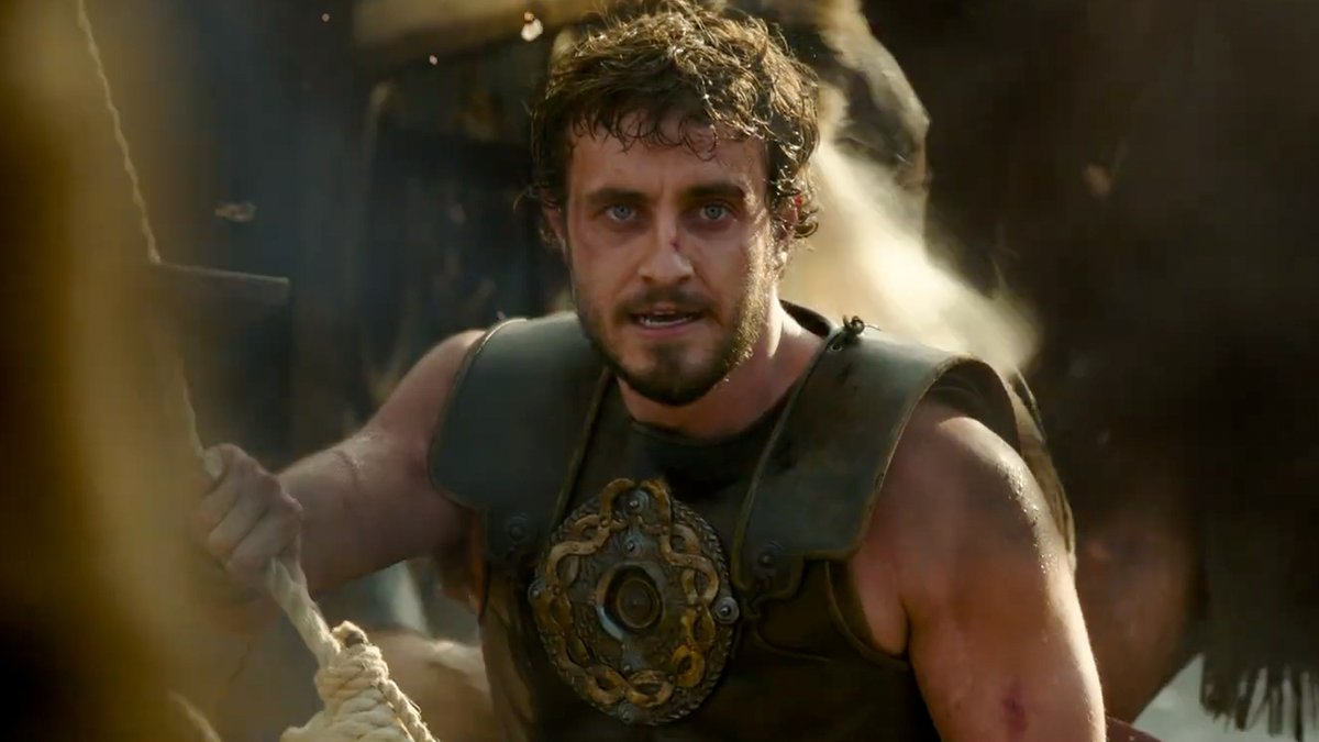 Paul Mescal, Pedro Pascal, Denzel Washington star in the first trailer for #GladiatorII - in theaters November 22.