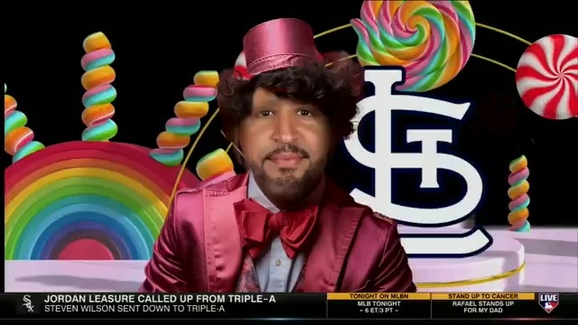 Oliver Marmol is opening up a candy shop 🍬 The St. Louis Cardinals continue to win! #MLBCentral