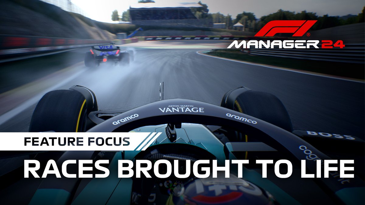 With mechanical failures, the addition of helicam, improvements to car behaviour and refreshed circuit visuals - #F1Manager24 brings races to life in the most realistic F1 management experience to date! Watch our latest Feature Focus video to learn more 👀
