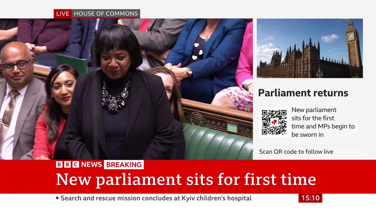 "When I was a new member, in 1987, there were only 40 female Members of Parliament, today we have 264" Labour's Diane Abbott pays tribute to the chamber's current diversity as she addresses MPs Follow live