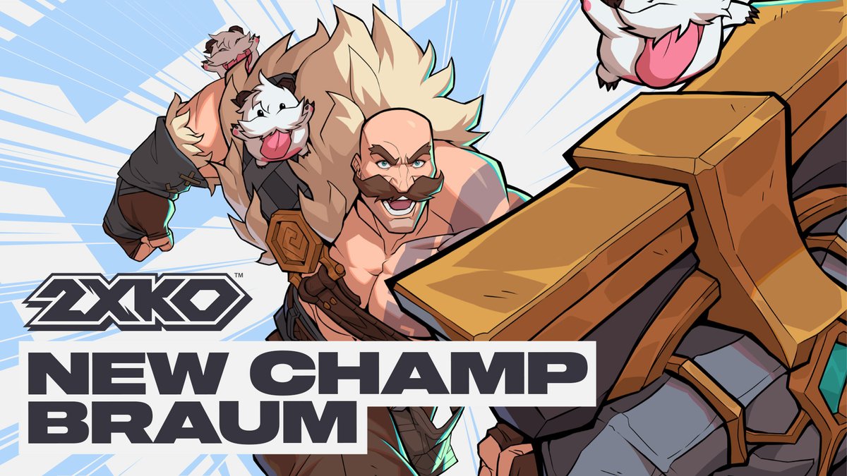 he’s got ur back. braum in 2xko confirmed
