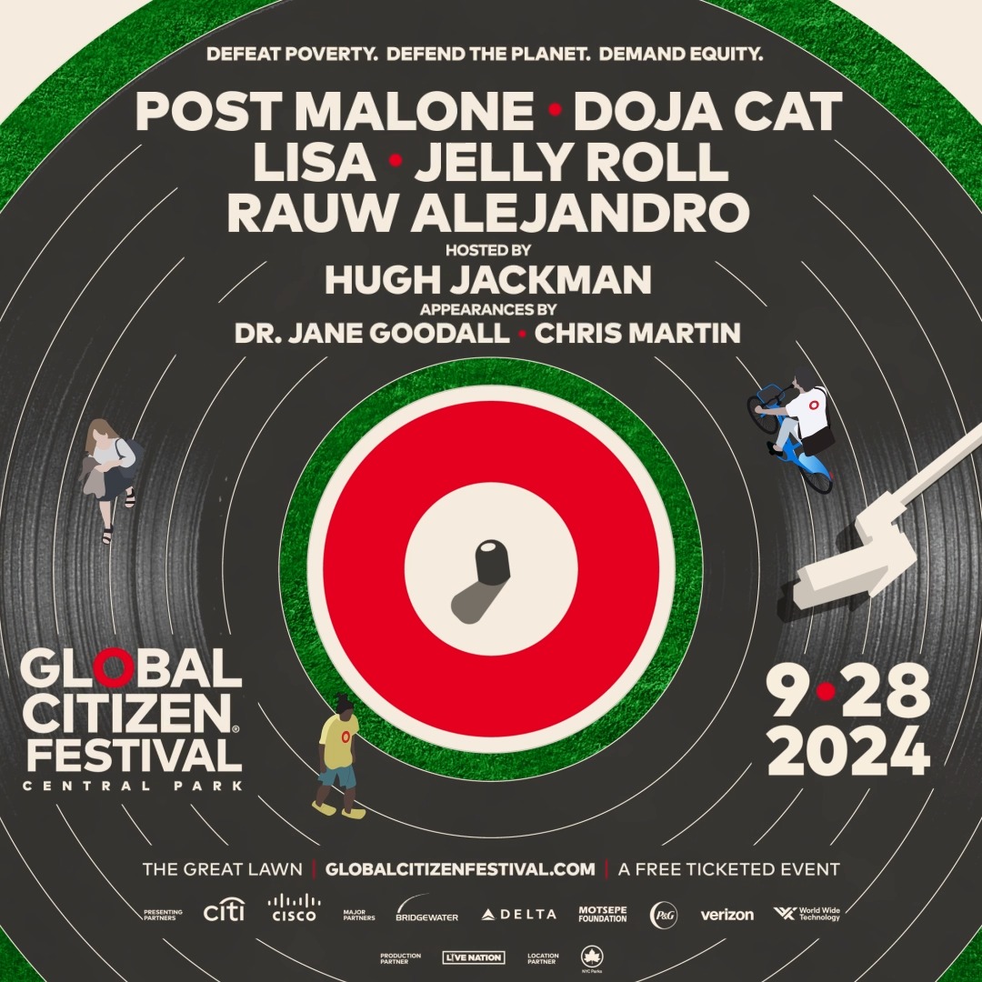 How great is this lineup?! LISA will be joining Post Malone, Doja Cat, Jelly Roll, Rauw Alejandro, and more onstage at #GlobalCitizenFestival, and we. can’t. wait! Visit the link below to take action and earn your tickets! LLOUD #LISAxGlobalCitizen