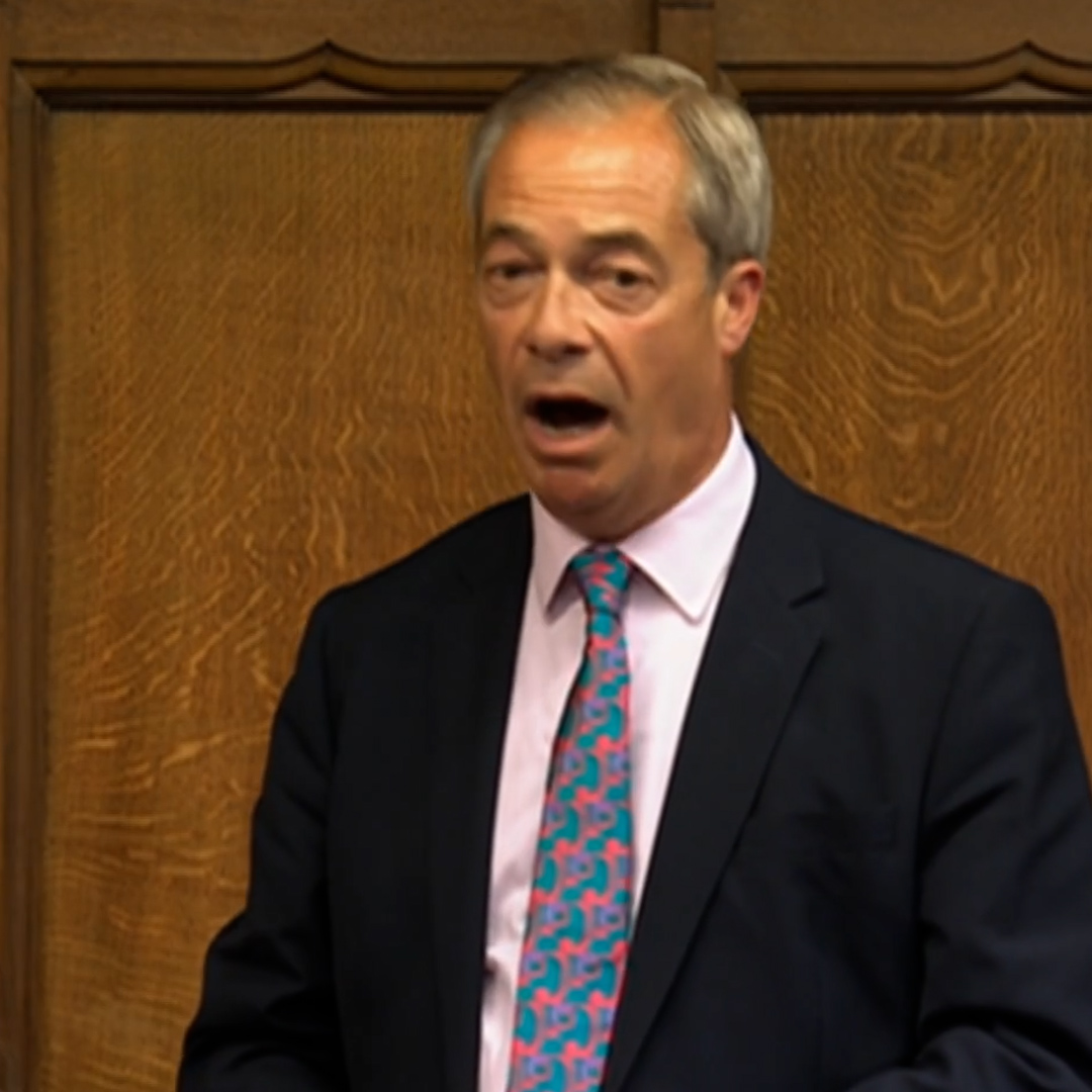 'The little man before you besmirched the office so dreadfully in trying to overturn the biggest democratic result in the history of this country.' Nigel Farage didn't hold back in his first House of Commons address, launching a scathing attack on former speaker John Bercow.