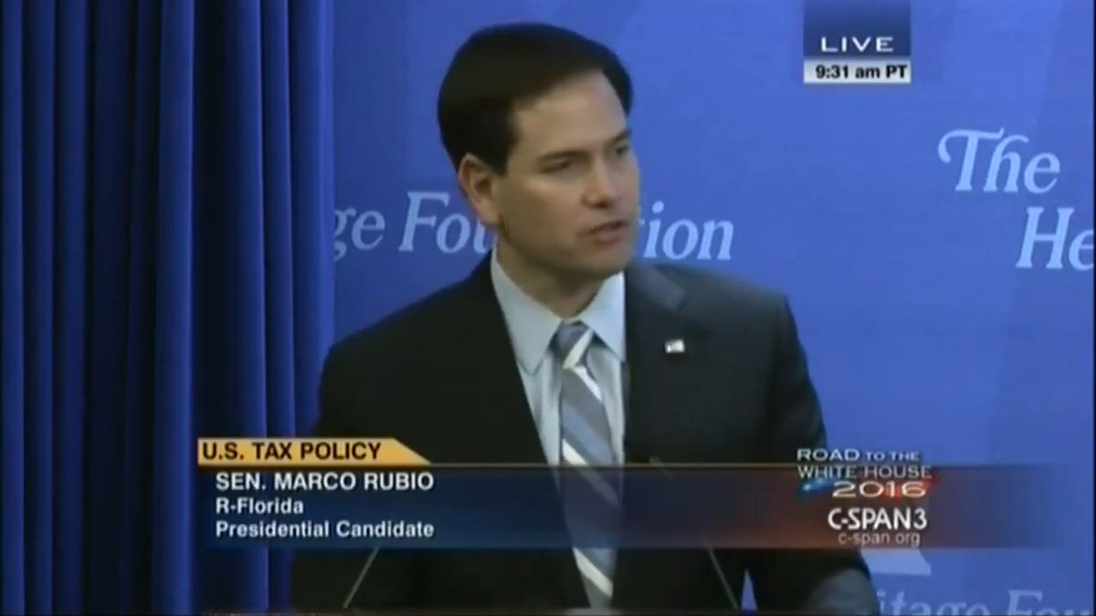 BREAKING: In a stunning leak, potential Donald Trump VP nominee Marco Rubio just admitted that any Trump Presidency would lean heavily into the Heritage Foundation’s Project 2025 plans. Retweet so every American sees this leaked clip.