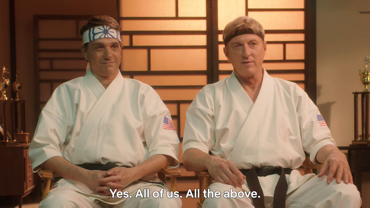 From crane kicks to building bridges, witness the showdown that merged their destinies. 🥋🔥 Ralph Macchio and William Zabka revisit the epic scene that cemented their place in pop culture. Season 6 debuts July 18!