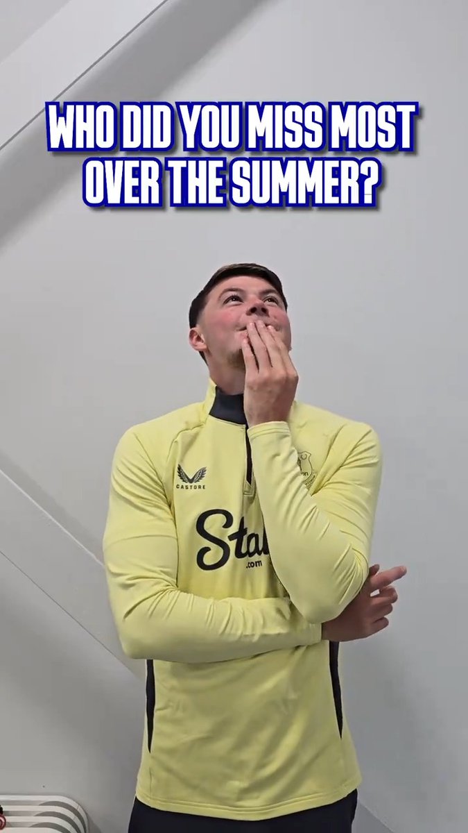 Q: Who did you miss most over the summer? 😅💙