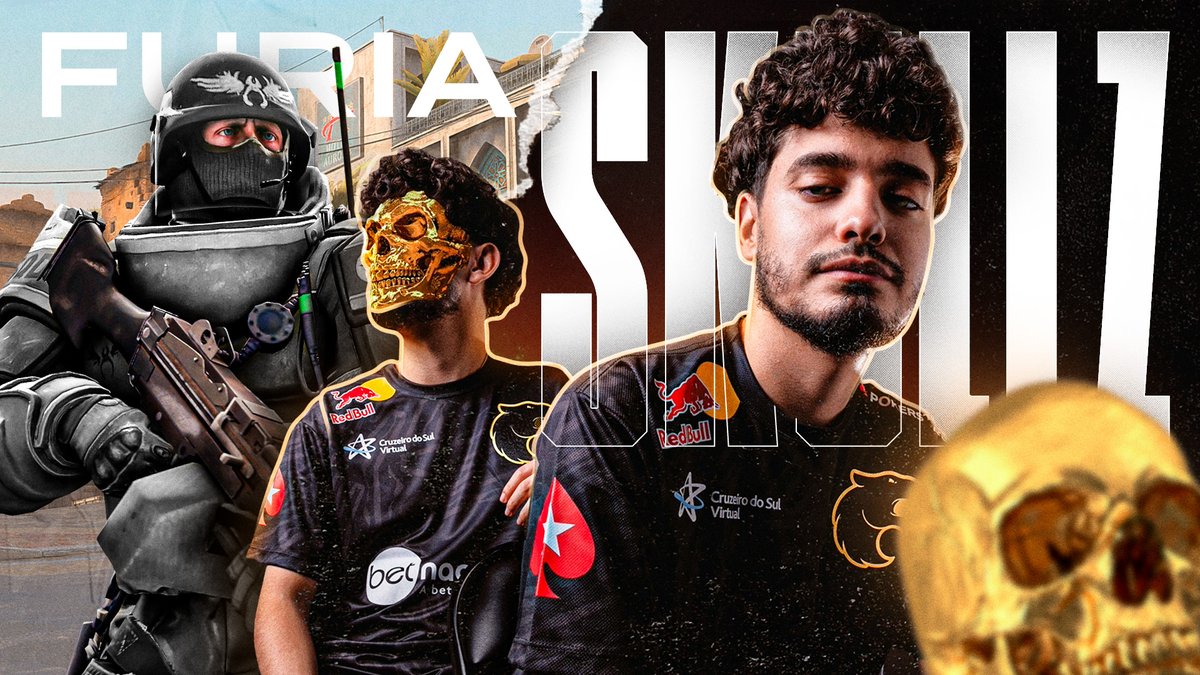 Agora é oficial. O CAVEIRA É FURIA! Seja bem-vindo à FURIA, Felipe Medeiros! ☠️🐾