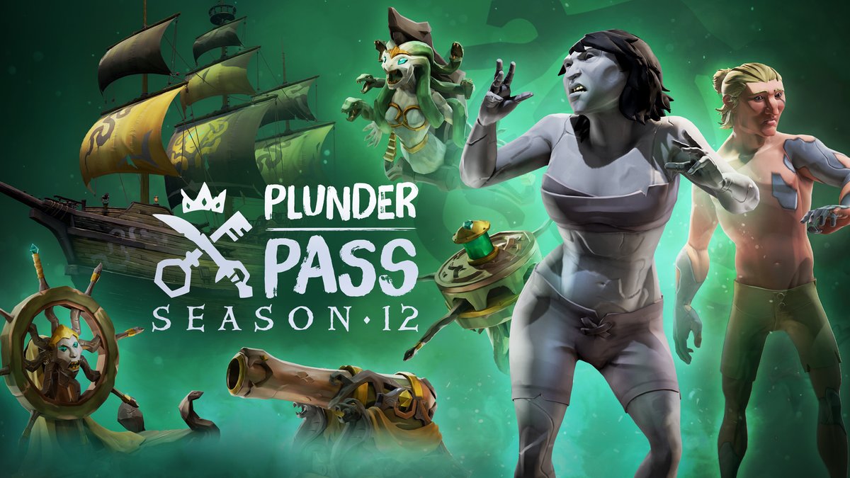 Did you know the Plunder Pass contains 750 Ancient Coins, earnable in stages? That's in addition to the 250 earnable through standard Seasonal progression, meaning you could recoup the cost of the entire Plunder Pass by Season's end! Find out more: