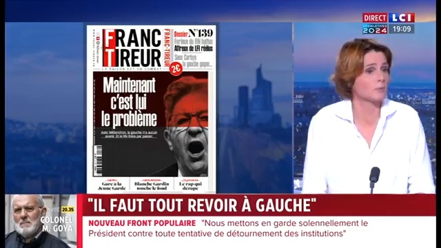 FOUREST EN LIBERTÉ. ▶️#Politique - Il faut tout revoir à gauche : “Si des députés pro-Hamas et antisémites continuent à siéger à l’Assemblée nationale, le barrage républicain ne tiendra pas la prochaine fois.” Caroline Fourest #24hPujadas #LCI #La26 ⤵️