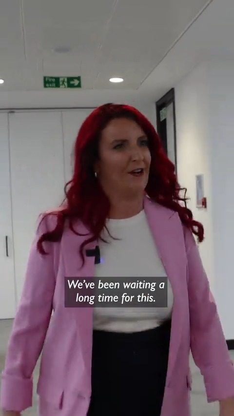 New Transport Secretary Louise Haigh met with staff and shared her plans for how the department can "move fast and fix things" - putting passengers first and delivering better transport in every corner of the country.