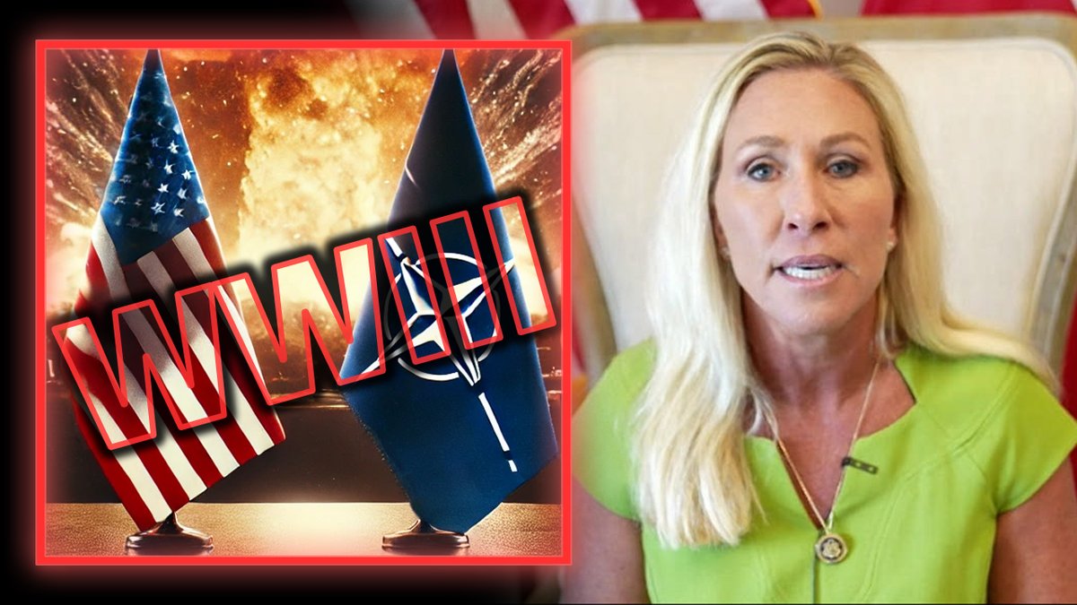 EXCLUSIVE VIDEO: MTG Warns NATO Is Planning WWIII In D.C. Now Marjorie Taylor Greene