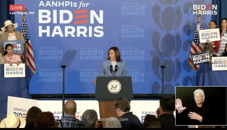 Vice President Harris: Trump's advisors have created a 900-page blueprint they're calling Project 2025, detailing what they plan to do in a second term, including cutting Social Security, repealing our $35 cap on insulin, eliminating the Department of Education, and ending programs like Head Start. Project 2025 outlines a plan to limit access to contraception and for a nationwide abortion ban, with or without an act of Congress. This is the latest attack in Donald Trump's full-on assault on reproductive freedom