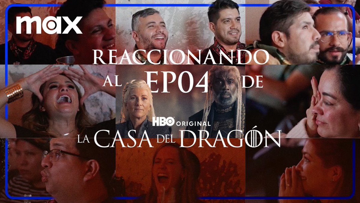 Invitamos a algunos amigos a ver el episodio 4 de #LaCasaDelDragón, sus reacciones fueron lo máximo, juzguen ustedes mismos. 🔥 Cuéntame en los comentarios tú cómo reaccionaste. 👀