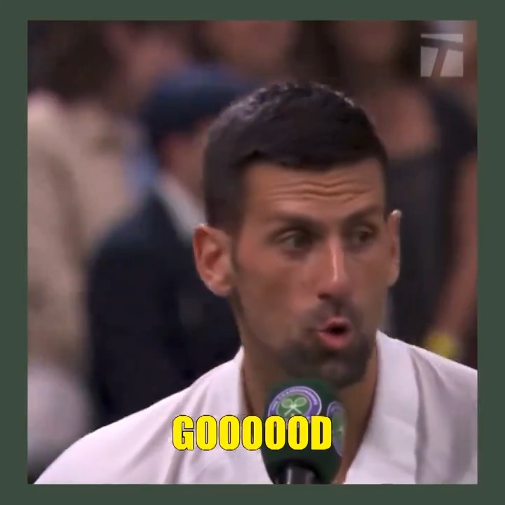 Who else is loving Novak Djokovic right now? #TheBreakTC | #Wimbledon
