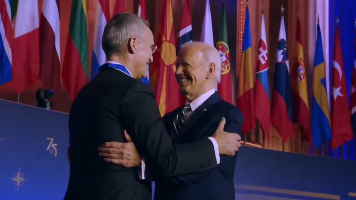 FULL SPEECH: President Joe Biden passionately defends democracy, NATO, Ukraine, and rips Putin in a powerful speech at the NATO summit in Washington DC. Worth a watch in its entirety.