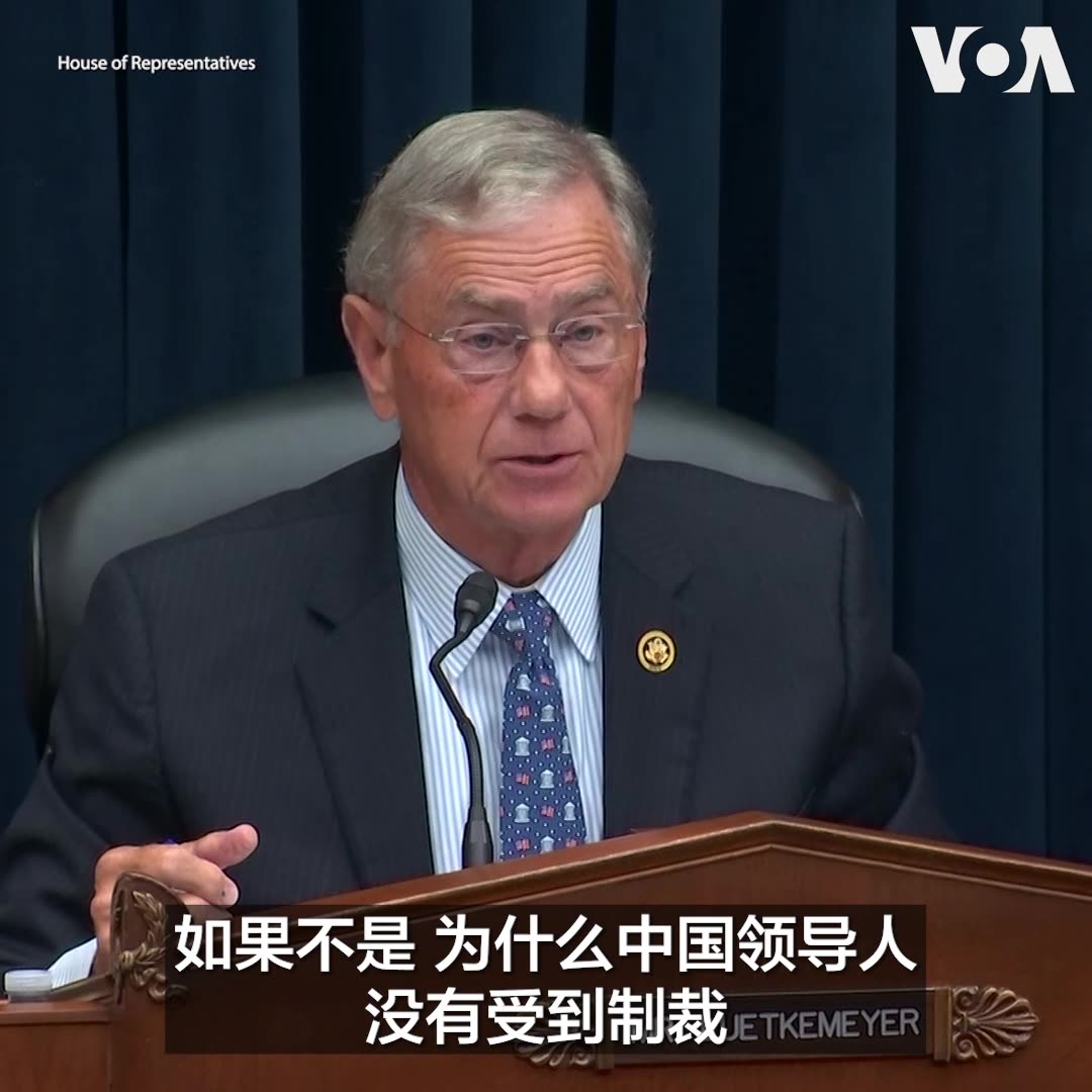 美国对俄罗斯总统普京进行了制裁，为什么没有对同样涉及严重侵犯人权的中国领导人习近平进行制裁？美国财政部长耶伦(Janet Yellen)7月9日在美国国会众议院金融服务委员会就国际金融体系的现状作证时被该委员会一名资深成员问到这个问题。她是如何回答的呢？报道：