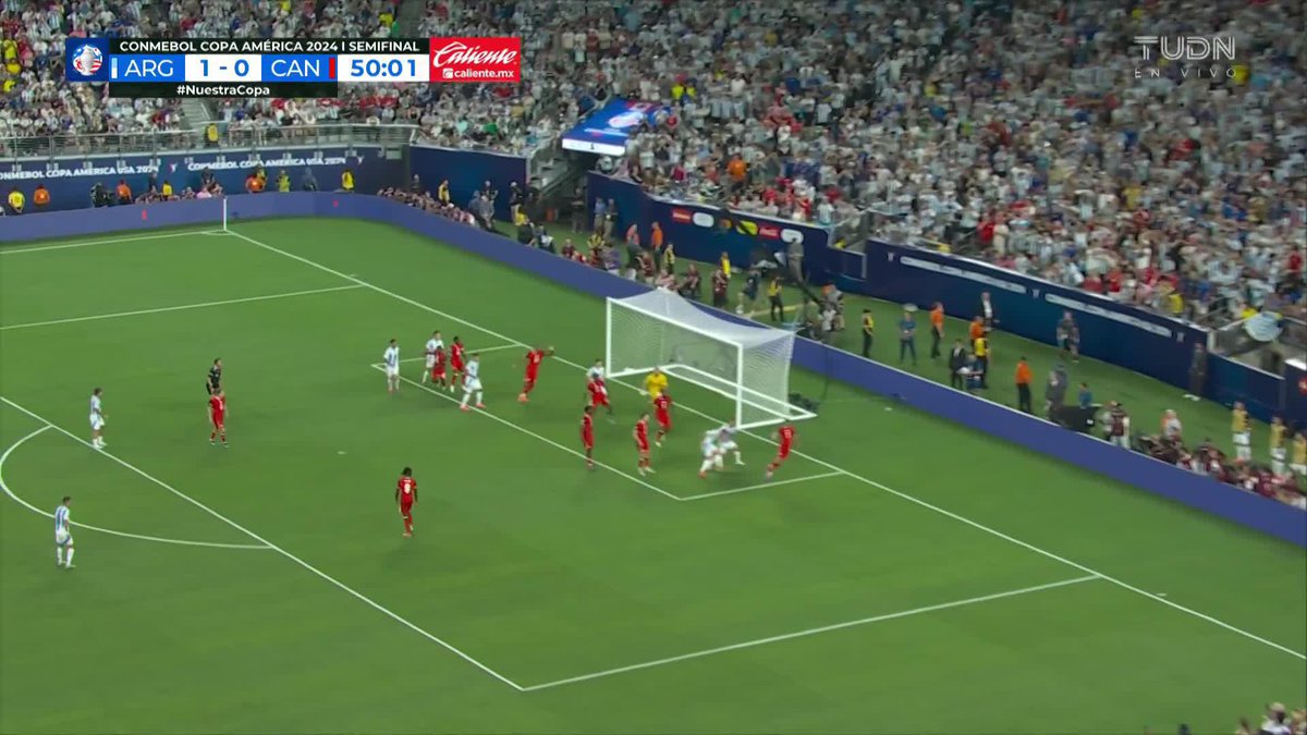🔥⚽🇦🇷 ¡Gooool de Argentina! 🔥⚽🇦🇷 ¡Gooool de Argentina! 🔥⚽🇦🇷 ¡Gooool de Argentina! 👏😀 ¡Primer gol de Lionel Messi en la Copa América 2024! 🔴 EN VIVO por El 5 y TUDN 📲 #NuestraCopa