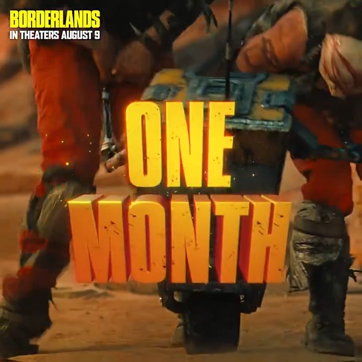 I DON’T KNOW IF I CAN WAIT A MONTH I’VE NEVER HAD TO WAIT THAT LONG FOR ANYTHING!!! #BorderlandsMovie is coming to theaters and IMAX August 9!