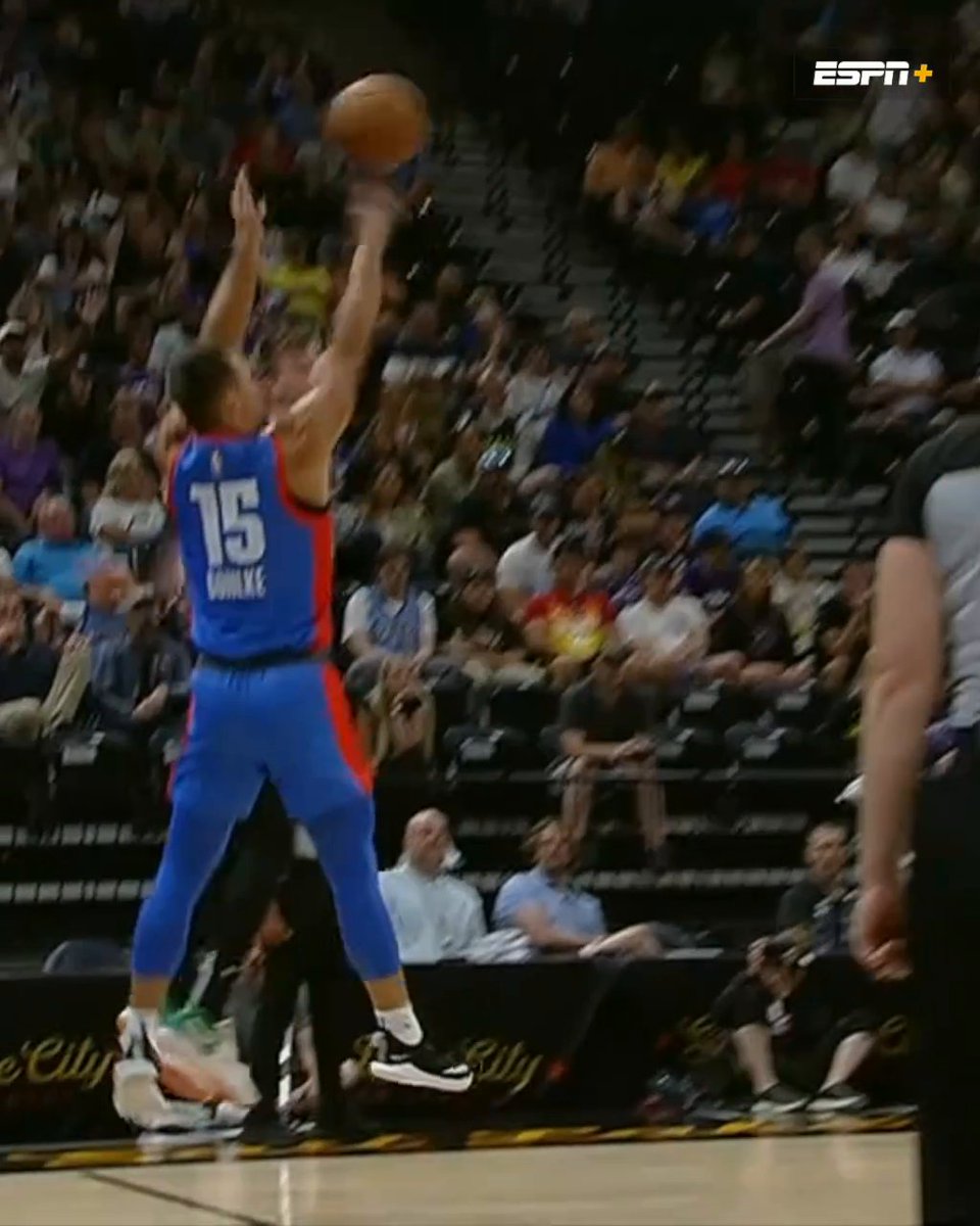 Jack Gohlke splashing threes in summer league ☔