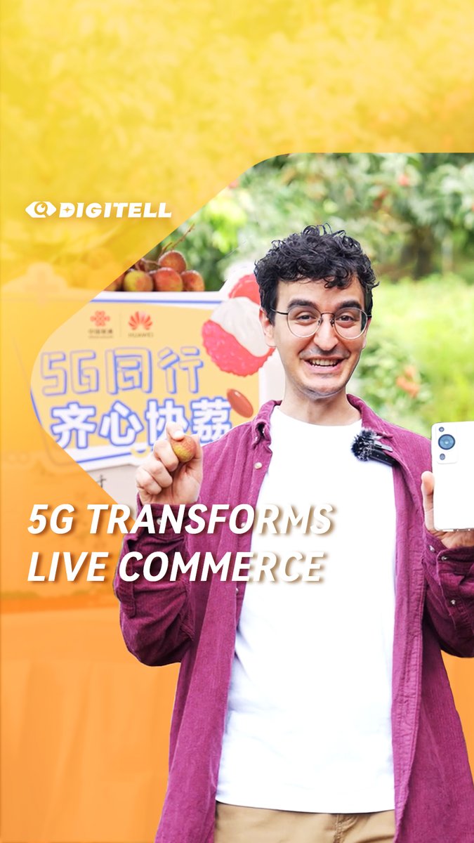 Did you know a #5G smartphone could be your path to success? Watch to find out how 5G live streaming is revolutionizing rural economies! #Huawei #InnovateForImpact #Digitell