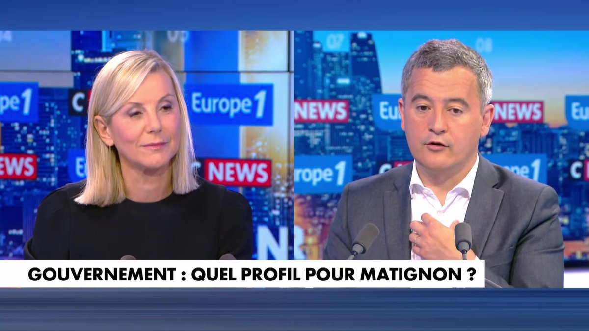 « Je ne voterai pas un seul texte du Nouveau Front Populaire », déclare Gérald DARMANIN #LaGrandeITW #Europe1