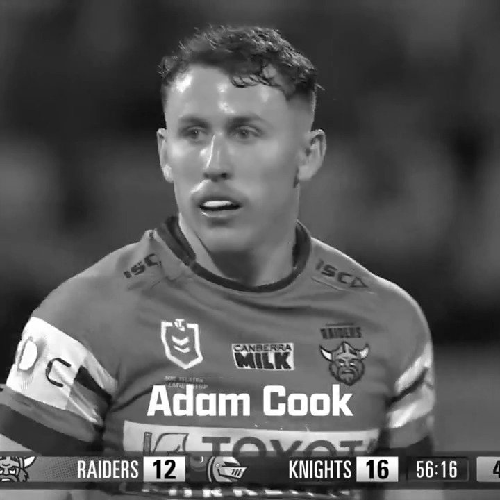 Adam Cook 🤝 torpedo bombs #WeAreRaiders