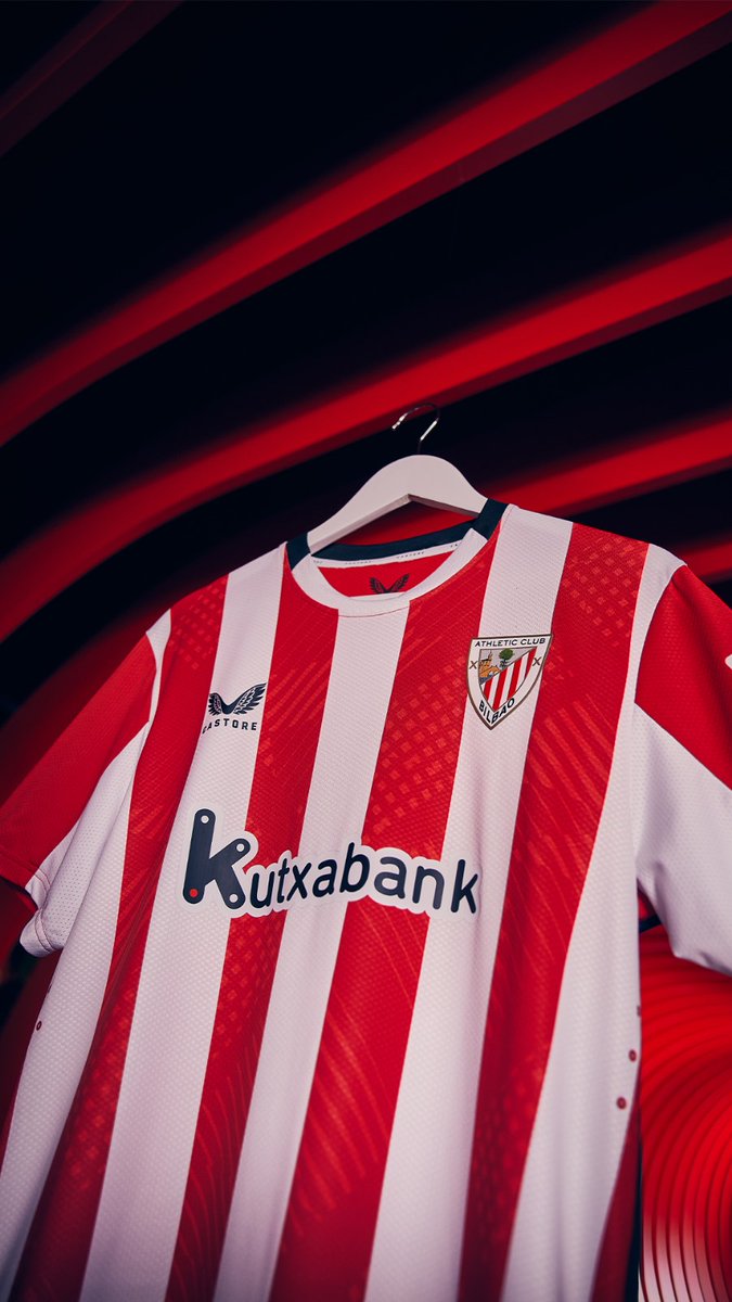❤ 🦁 𝓖𝓪𝓻𝓮𝓷𝓪 𝓲𝔃𝓪𝓽𝓮𝓪. 𝓢𝓮𝓻 𝓵𝓸 𝓺𝓾𝓮 𝓼𝓸𝓶𝓸𝓼. 🆕 Primera equipación 2024/25. #Castore & #AthleticClub