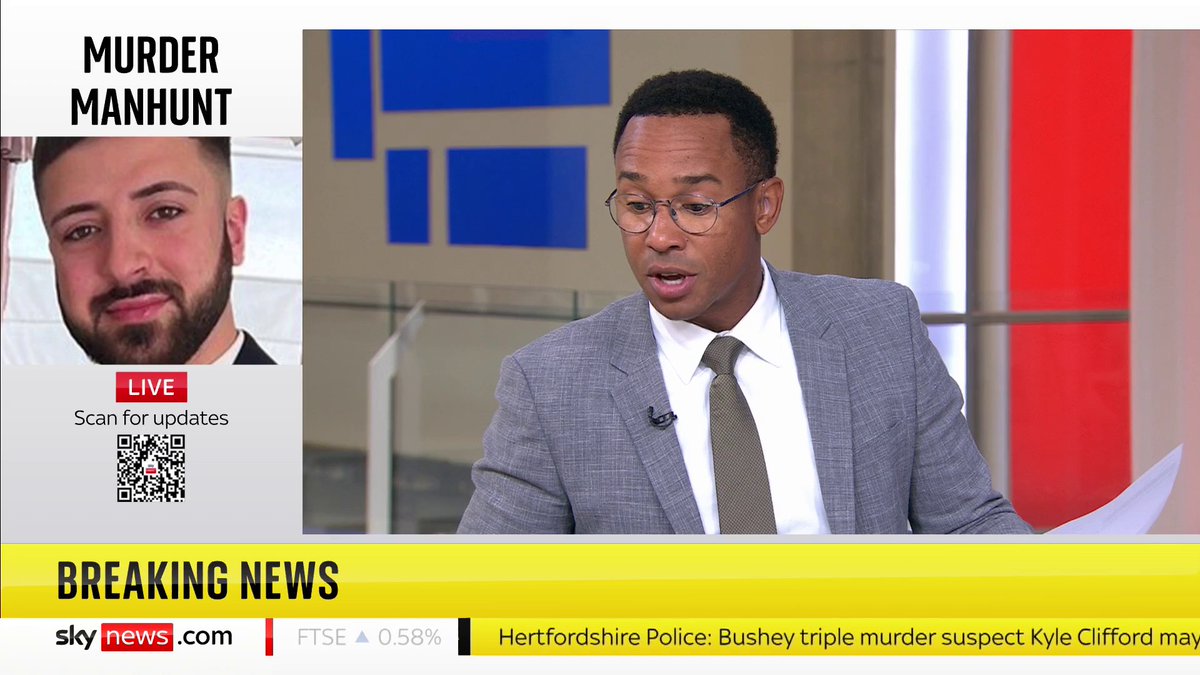 BREAKING: The three women killed at a home in Bushey last night are the wife and two daughters of BBC racing commentator John Hunt, the broadcaster is reporting. Latest: 📺 Sky 501, Virgin 602, Freeview 233 and YouTube