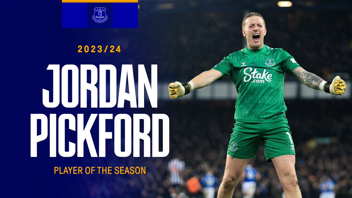 “jOrDaN pIcKfOrD oNlY pLaYs WeLl FoR eNgLaNd.” 🙄 Evertonians know he’s been incredible for Club and country for years. Our goalie. 💙