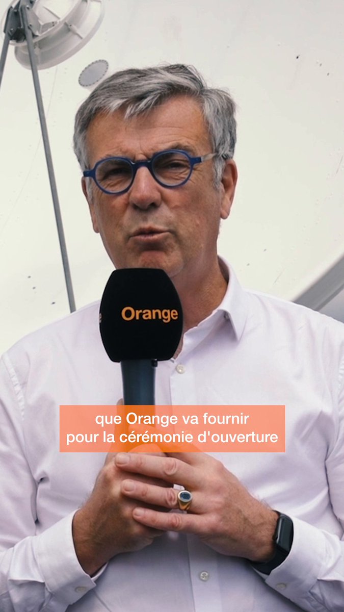 "On va permettre à 1 milliard de téléspectateurs de regarder les images." 👀 📺 À l'IBC (centre névralgique pour la diffusion), Pierre-Louis de Guillebon s'est exprimé sur l'enjeu d'Orange concernant la connectivité des Jeux Olympiques et Paralympiques de #Paris2024. 🔌